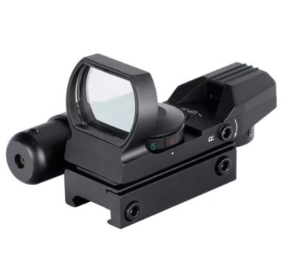 Alloy d'aluminium Red Dot Sight avec laser rouge 1x22x33 Combo d'éclairage rouge et vert
