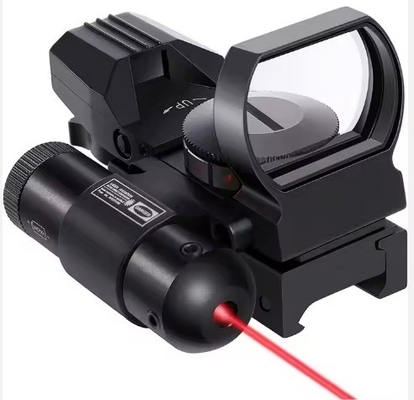 Alloy d'aluminium Red Dot Sight avec laser rouge 1x22x33 Combo d'éclairage rouge et vert