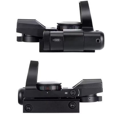 Alloy d'aluminium Red Dot Sight avec laser rouge 1x22x33 Combo d'éclairage rouge et vert
