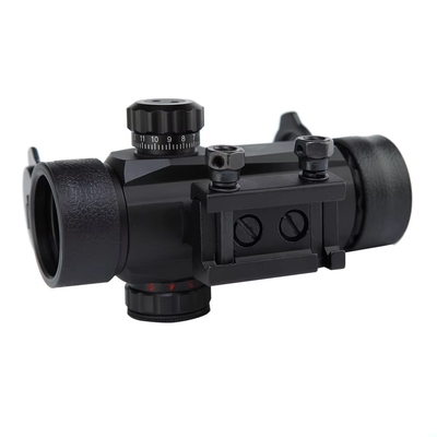 35mm Objectif Lentille de diamètre 1x35 Red Dot Sight avec 4 motifs de réticles et couvertures flip