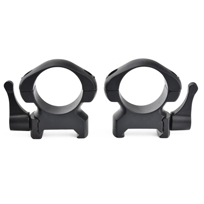 25.4mm Diamètre en acier à libération rapide portée monture support d'anneau pour profil moyen à bas