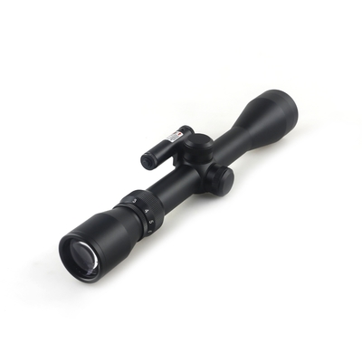 310 mm de longueur Scope de chasse optique 3-9x40 avec petit laser rouge et 11mm/22mm largeur de base