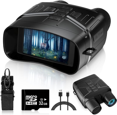 Capturez des photos et des vidéos claires avec des jumelles de vision nocturne 4K