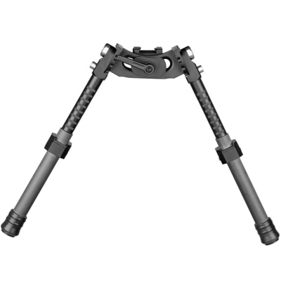 Bipode rétractable réglable pour la chasse de 22 mm Centre hauteur 18-25 cm Aluminium