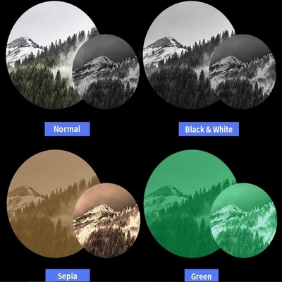 55 mm de soulagement oculaire KDS1W 3.7X-11X Scope numérique de vision nocturne pour la chasse IP65