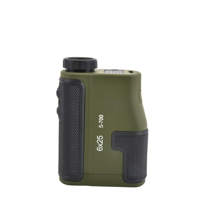 6x25 télémètre laser pour la chasse au golf Précision /-1m 5-700m Distance Mètre imperméable