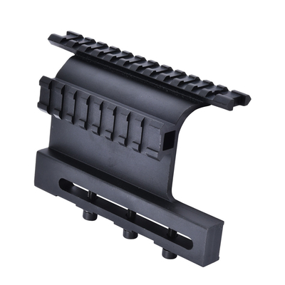 Scope and Laser Fit Y0049 Tactical Optic Side Mount avec base de montage de largeur de portée de 21 mm