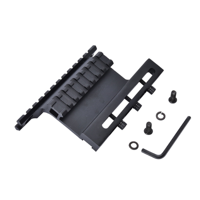 Scope and Laser Fit Y0049 Tactical Optic Side Mount avec base de montage de largeur de portée de 21 mm