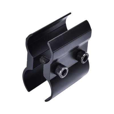 Coupe de chasse tactique QQ06 noir mat, lampe de poche, monture de lampe de poche