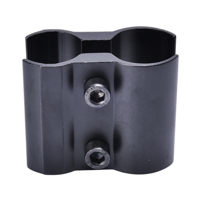 Coupe de chasse tactique QQ06 noir mat, lampe de poche, monture de lampe de poche
