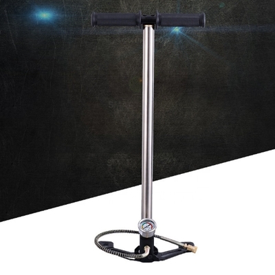 Pompe à air manuelle haute pression 4500psi 300bar Noir pour l'essence