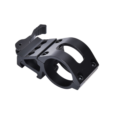 Montage à portée détachable rapide 30 mm anneau décalé pour montage latéral 21 mm en noir mat
