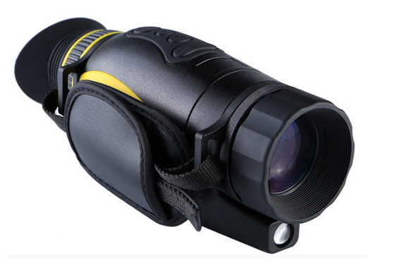 Des excursions de chasse en plein air Apportez le monocular de vision nocturne HD numérique 4x35 avec zoom 1-4x