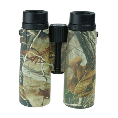 305ft/101m Champ de vision 10X42 Binoculares camouflages avec emballage en tissu camouflage