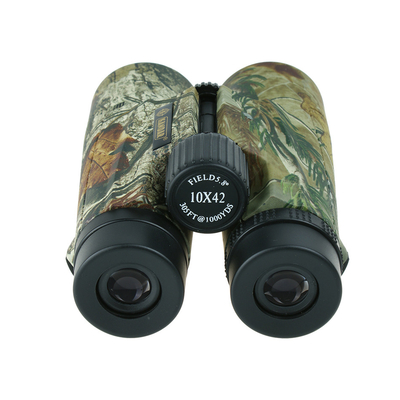 305ft/101m Champ de vision 10X42 Binoculares camouflages avec emballage en tissu camouflage