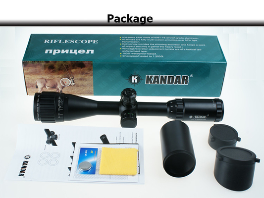 3-9X40 AO Lumières de chasse avec conception imperméable à l'eau et au brouillard