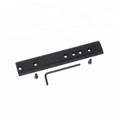 Adaptateur en alliage d'aluminium de 20 mm à 11 mm Montage de portée tactique pour accessoires de largeur de 20 mm