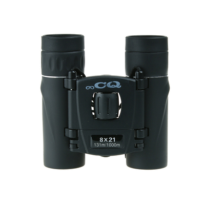 Compact pliable QC 8X21 binoculaire étudiant avec mise au point rapprochée 6,4 m et soulagement oculaire 10 mm