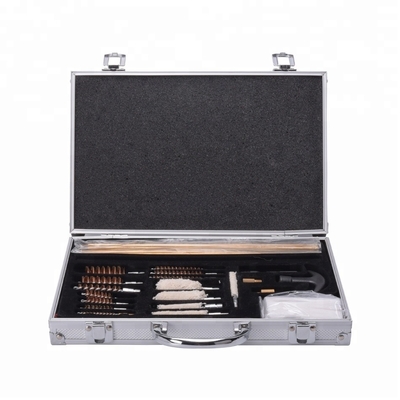 Kit de nettoyage de boîtier en argent d'aluminium pour 0,22 0,177 12G 9MM et performances durables