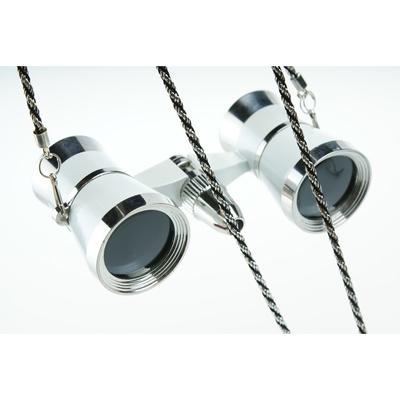 Verres légers de théâtre d'opéra 3x25 avec matière en caoutchouc et en aluminium en option