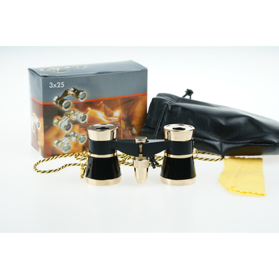 Poids léger 3x25 Mini Binoculaire Opéra Binoculaire Scope Spotting Puissance maximale de sortie 0