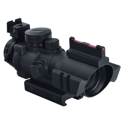 Légère chasse 4X32 Scope à fibre optique avec 36.6ft/7° champ de vision et 460g de poids