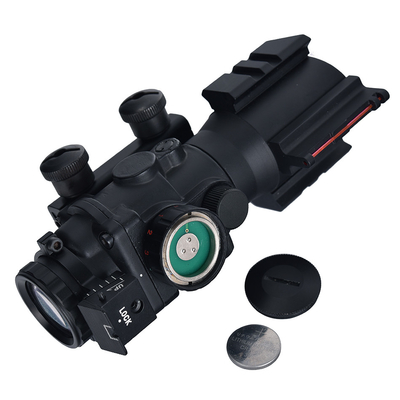 Légère chasse 4X32 Scope à fibre optique avec 36.6ft/7° champ de vision et 460g de poids