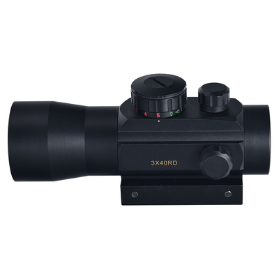 Rélief oculaire gratuit 3X40RD Vue tactique point unique rouge et vert avec levier pour la chasse