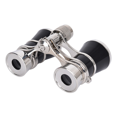 3x d'agrandissement du mini-télescope en métal noble pour les courses de chevaux 3x25