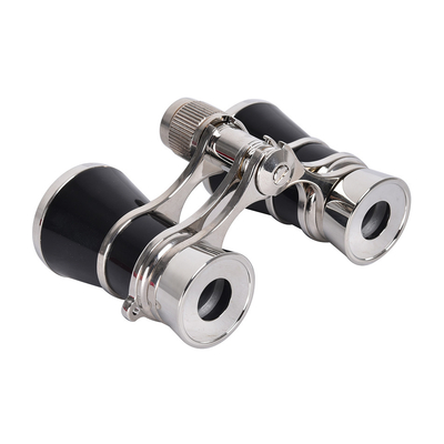 3x d'agrandissement du mini-télescope en métal noble pour les courses de chevaux 3x25