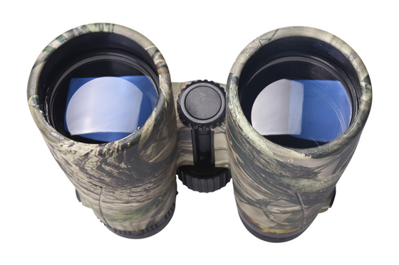 Émouflage vert 12x42 imperméable à l'eau et anti-brouillard binculaire avec télescope à boucles d'yeux