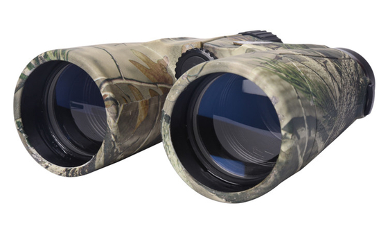 Émouflage vert 12x42 imperméable à l'eau et anti-brouillard binculaire avec télescope à boucles d'yeux