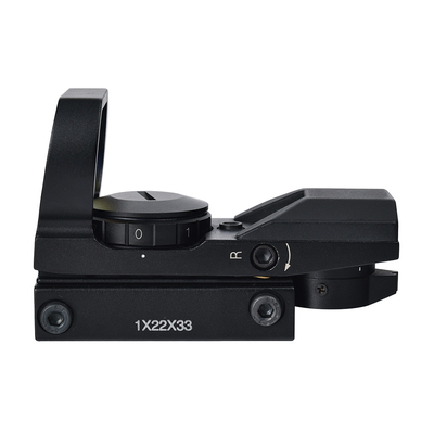 Versatile 1X22X33 Tactique Red Dot Reflex Vision Pour la portée optique Red Dot Noir mat