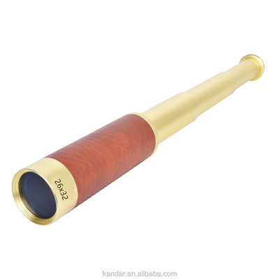 181g Monoculaire Nautique Portable Spyglass en laiton élargi 26x32 Téléscope pour l'optique