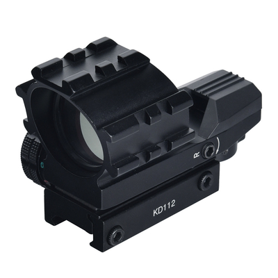 Pointe rouge verte 1X de grossissement Scope de vision optique avec soulagement oculaire libre mm