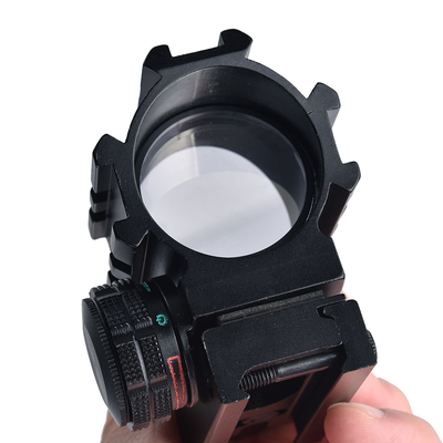 Pointe rouge verte 1X de grossissement Scope de vision optique avec soulagement oculaire libre mm