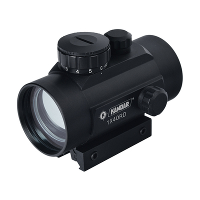Diamètre du tube de 45 mm 1X40 Red Dot Reflex Vision Optique Vert Red Dot Scope pour le tactique