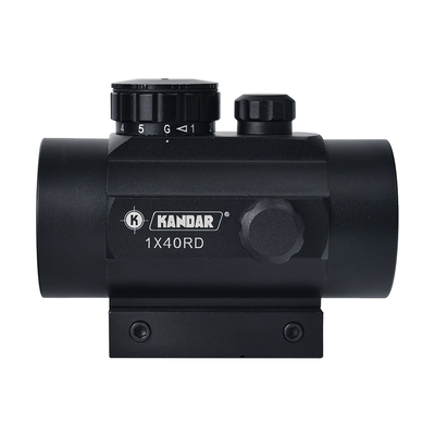 Diamètre du tube de 45 mm 1X40 Red Dot Reflex Vision Optique Vert Red Dot Scope pour le tactique