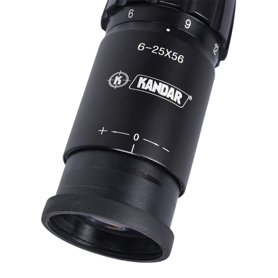 Scope de tir de précision 6-25X56SFF avec premier plan focal et alliage d'aluminium durable