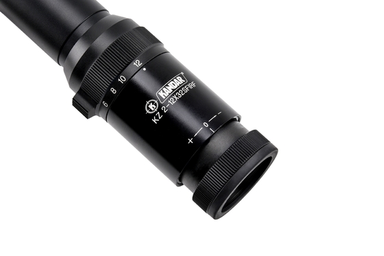 35mm KANDAR KZ 2-12x32 Première vue de chasse avec réticulaire de verre à mise au point latérale