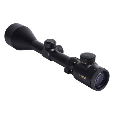 3-9x56 1'' R12 Feu rouge Vue pour la chasse Longueur 315 mm Corps en alliage d'aluminium