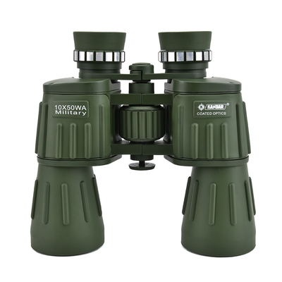 Téléscope vert à longue portée 10x50 pour l'observation de la faune et les aventures d'observation des oiseaux