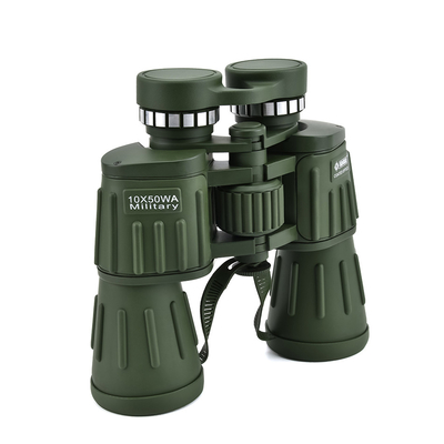 Téléscope vert à longue portée 10x50 pour l'observation de la faune et les aventures d'observation des oiseaux
