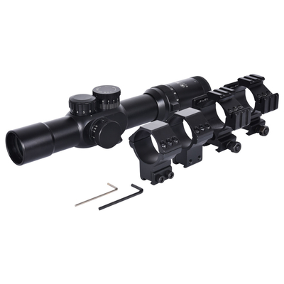 Alliage d'aluminium 2-12x32 champ de chasse tactique avec réticulaire rouge et vert étanche