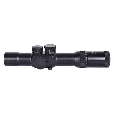 Magnification 2-12x Optique de chasse 35 mm Tube à une pièce SF FFP Scope rouge et vert