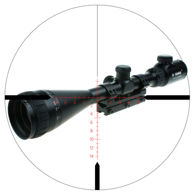 4-12x Magnification champ de chasse KH AOE 4-12x42 champ de chasse à longue distance avec monture