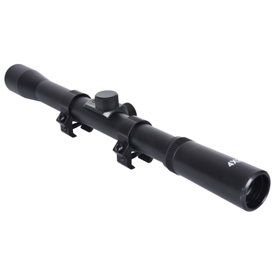 4x20 Mini-scope vue pour la chasse alliage d'aluminium et le matériau en métal complet