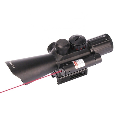 4X30EGL champ de chasse avec laser rouge et réglage facile du vent/altitude