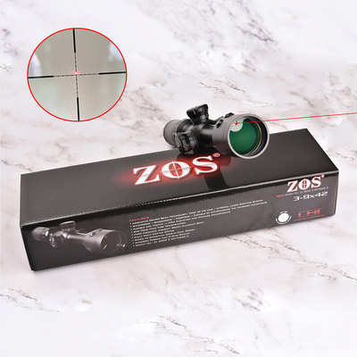 Scope optique essentiel ZOS 3-9x42 R6 Première portée de plan focale avec éclairage rouge