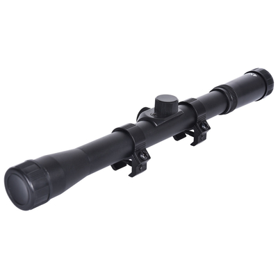 4x20 mini-scope 22 scope optique avec anneaux et montures champ de vision 4,6° 100yds diamètre du tube 17mm
